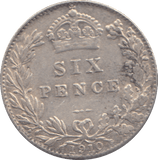 1910 SIXPENCE ( GVF ) - SIXPENCE - Cambridgeshire Coins