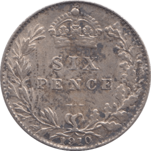 1910 SIXPENCE ( VF ) - Sixpence - Cambridgeshire Coins