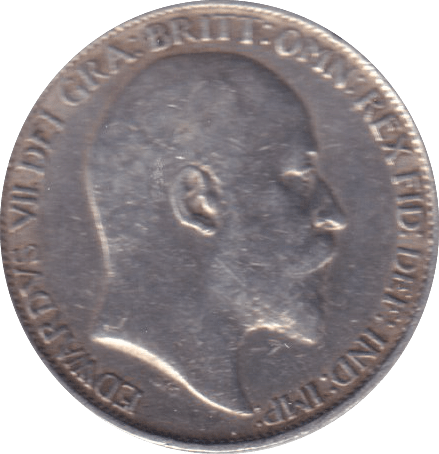 1910 SIXPENCE (VF) - SIXPENCE - Cambridgeshire Coins