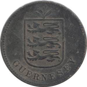 1911 1 DOUBLE GUERNSEY - WORLD COINS - Cambridgeshire Coins