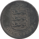 1911 1 DOUBLE GUERNSEY - WORLD COINS - Cambridgeshire Coins