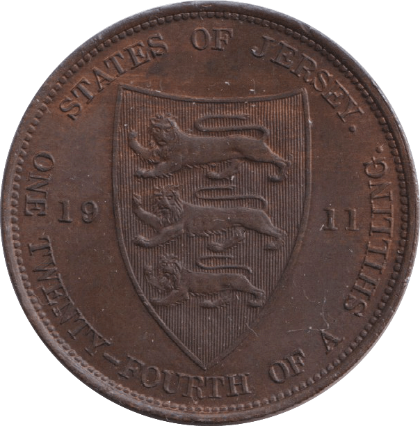 1911 1/24 SHILLING - PENNY - Cambridgeshire Coins