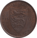 1911 1/24 SHILLING - PENNY - Cambridgeshire Coins