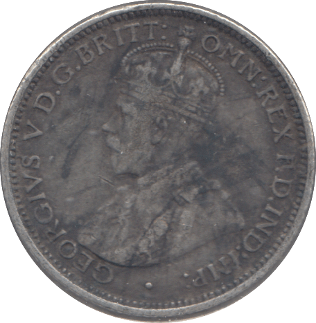 1911 AUSTRALIA SIXPENCE ( FINE ) - SILVER WORLD COINS - Cambridgeshire Coins