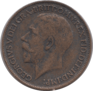 1911 FARTHING ( VF ) - Farthing - Cambridgeshire Coins
