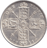 1911 FLORIN ( AUNC ) - FLORIN - Cambridgeshire Coins