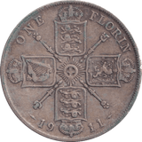 1911 FLORIN ( GF ) - FLORIN - Cambridgeshire Coins