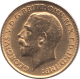 1911 GOLD HALF SOVEREIGN ( EF ) - Half Sovereign - Cambridgeshire Coins