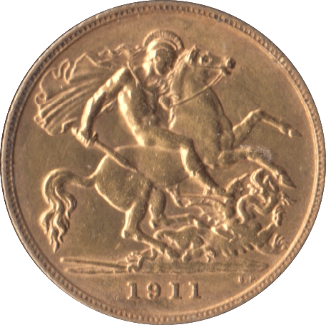 1911 GOLD HALF SOVEREIGN ( EF ) - HALF SOVEREIGN - Cambridgeshire Coins