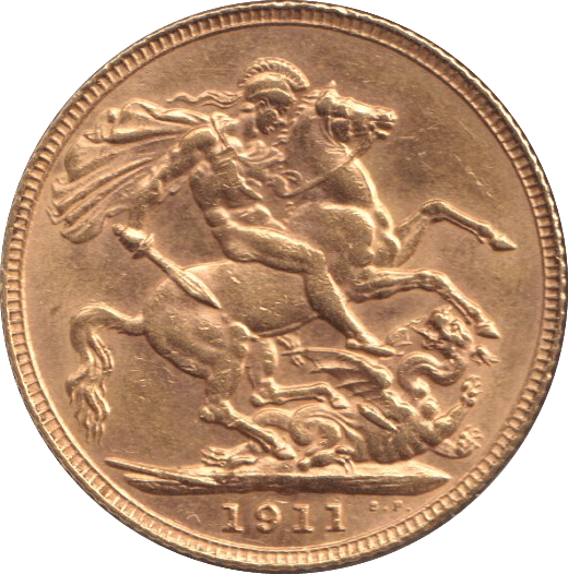 1911 GOLD SOVEREIGN ( AUNC ) - SOVEREIGN - Cambridgeshire Coins