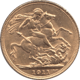 1911 GOLD SOVEREIGN ( AUNC ) - Sovereign - Cambridgeshire Coins