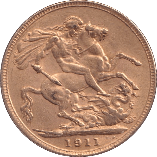 1911 GOLD SOVEREIGN ( EF ) - SOVEREIGN - Cambridgeshire Coins