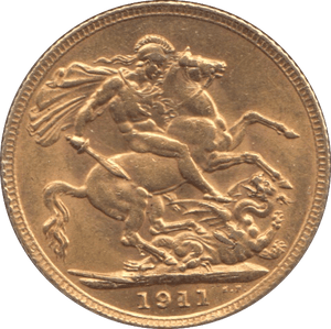 1911 GOLD SOVEREIGN ( EF ) - Sovereign - Cambridgeshire Coins