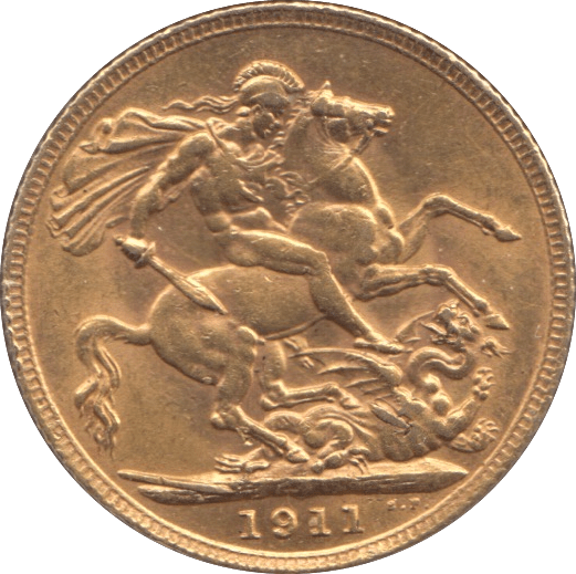 1911 GOLD SOVEREIGN ( EF ) - Sovereign - Cambridgeshire Coins