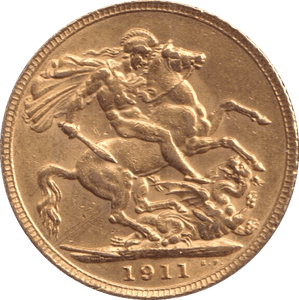 1911 GOLD SOVEREIGN ( EF ) - SOVEREIGN - Cambridgeshire Coins