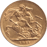 1911 GOLD SOVEREIGN ( EF ) - SOVEREIGN - Cambridgeshire Coins