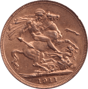 1911 GOLD SOVEREIGN ( EF ) - Sovereign - Cambridgeshire Coins