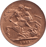 1911 GOLD SOVEREIGN ( EF ) - Sovereign - Cambridgeshire Coins