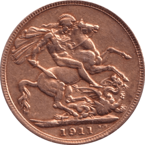 1911 GOLD SOVEREIGN ( GVF ) - Sovereign - Cambridgeshire Coins