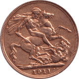 1911 GOLD SOVEREIGN ( GVF ) - Sovereign - Cambridgeshire Coins