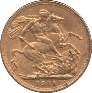 1911 GOLD SOVEREIGN ( GVF ) - SOVEREIGN - Cambridgeshire Coins
