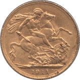1911 GOLD SOVEREIGN ( GVF ) - SOVEREIGN - Cambridgeshire Coins