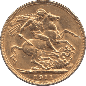 1911 GOLD SOVEREIGN ( UNC ) - SOVEREIGN - Cambridgeshire Coins