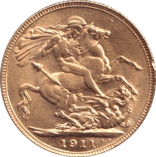 1911 GOLD SOVEREIGN ( UNC ) - SOVEREIGN - Cambridgeshire Coins