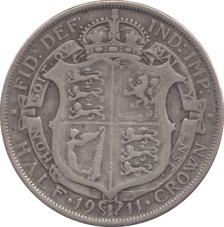 1911 HALFCROWN ( GF ) - HALFCROWN - Cambridgeshire Coins