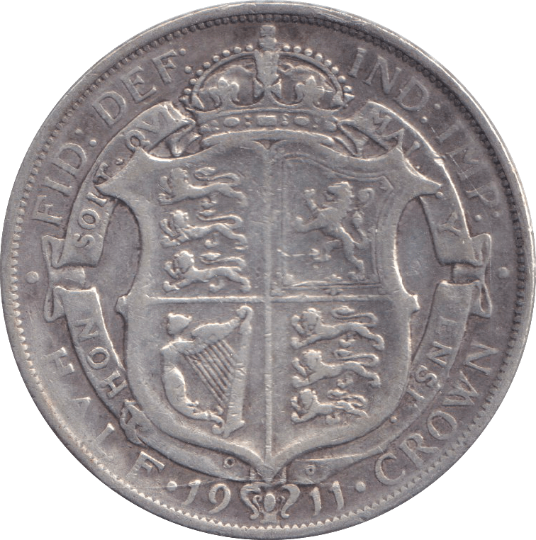 1911 HALFCROWN ( GF ) - HALFCROWN - Cambridgeshire Coins