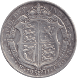 1911 HALFCROWN ( GF ) - HALFCROWN - Cambridgeshire Coins