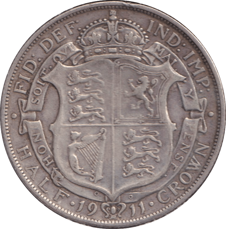1911 HALFCROWN ( VF ) - HALFCROWN - Cambridgeshire Coins
