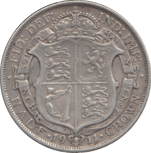 1911 HALFCROWN ( VF ) - WORLD COINS - Cambridgeshire Coins