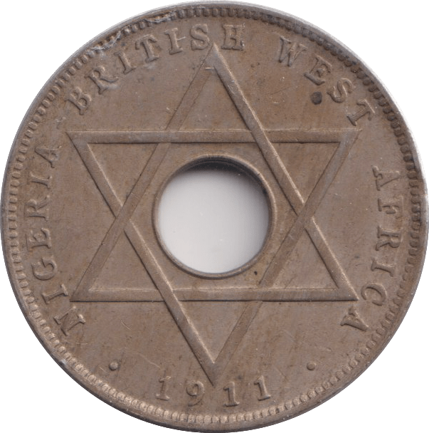 1911 HALFPENNY BRITISH WEST AFRICA - WORLD COINS - Cambridgeshire Coins