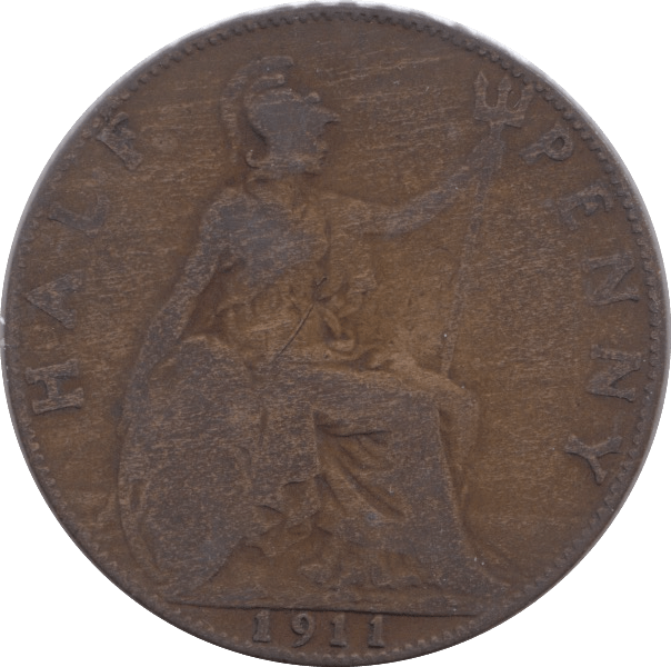 1911 HALFPENNY ( FINE ) - Halfpenny - Cambridgeshire Coins