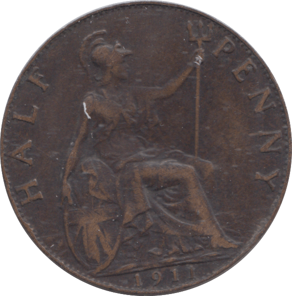 1911 HALFPENNY ( GF ) - HALFPENNY - Cambridgeshire Coins