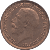 1911 HALFPENNY ( UNC ) - Halfpenny - Cambridgeshire Coins