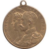 1911 KING GEORGE CORONATION MEDALLION - MEDALS & MEDALLIONS - Cambridgeshire Coins