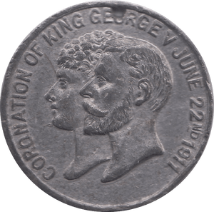 1911 KING GEORGE V CORONATION MEDALLION - MEDALS & MEDALLIONS - Cambridgeshire Coins