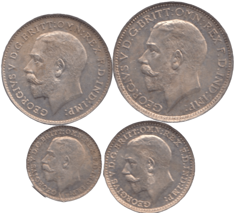 1911 MAUNDY SET ( PROOF ) GEORGE V - Maundy Set - Cambridgeshire Coins