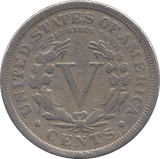 1911 NICKEL FIVE CENTS USA - WORLD COINS - Cambridgeshire Coins