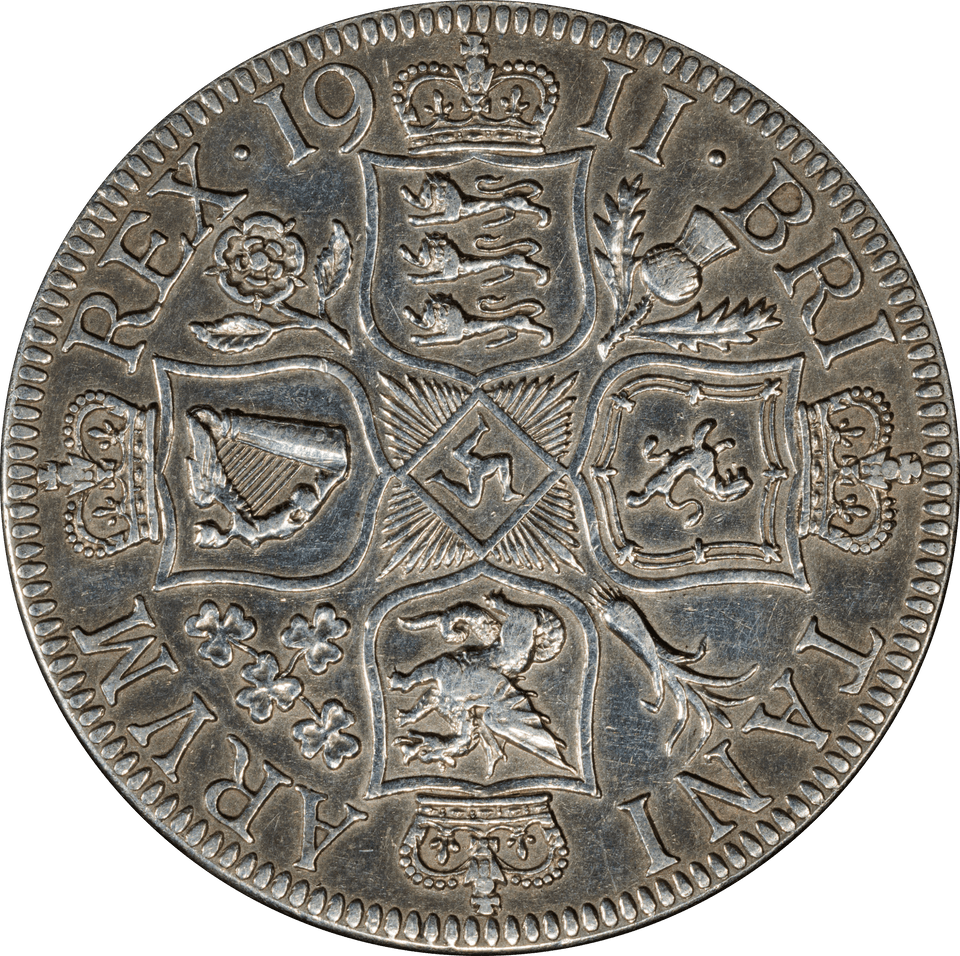 1911 PATTERN DOUBLE FLORIN PCGS PR50 - DOUBLE FLORIN - Cambridgeshire Coins