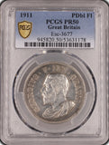 1911 PATTERN DOUBLE FLORIN PCGS PR50 - DOUBLE FLORIN - Cambridgeshire Coins
