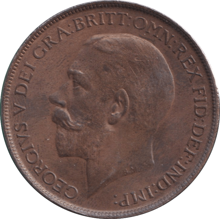 1911 PENNY ( AUNC ) - PENNY - Cambridgeshire Coins