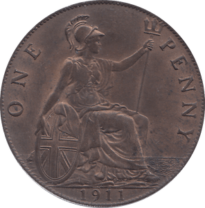 1911 PENNY ( BU ) - PENNY - Cambridgeshire Coins