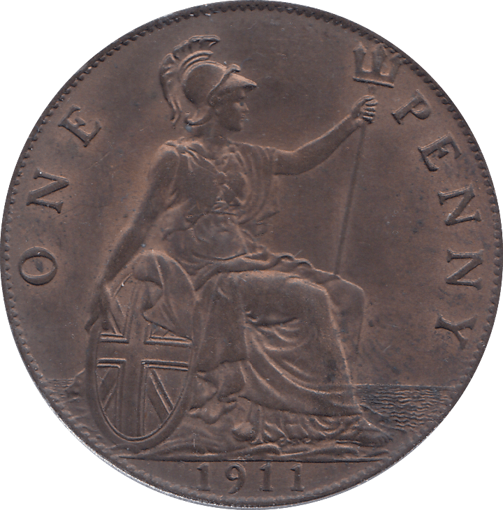 1911 PENNY ( BU ) - PENNY - Cambridgeshire Coins