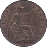 1911 PENNY ( BU ) - PENNY - Cambridgeshire Coins