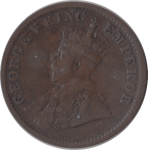 1911 QUARTER ANNA BRITISH INDIA - WORLD COINS - Cambridgeshire Coins