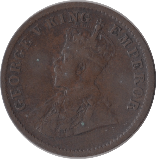 1911 QUARTER ANNA BRITISH INDIA - WORLD COINS - Cambridgeshire Coins
