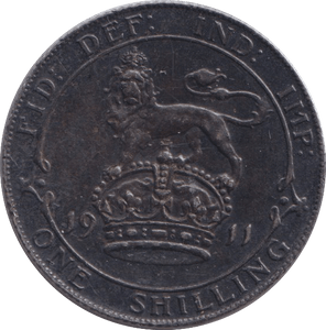 1911 SHILLING ( AUNC ) - SHILLING - Cambridgeshire Coins